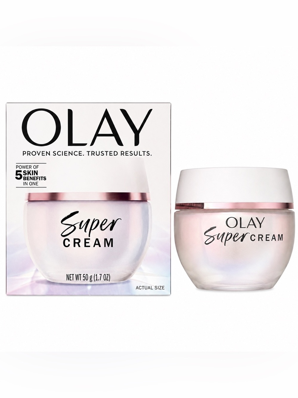 Olay Super Cream 5-in-1 Face Moisturizer 1.7 oz new $35